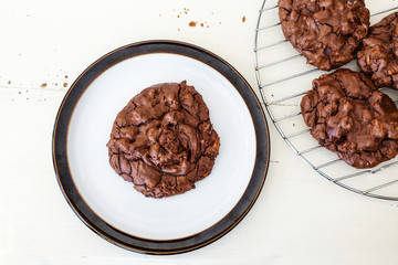 Triple Chocolate Cookies
