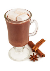 cocoa cinnamon and marshmallow