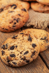 cookies with chocolate