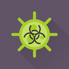 Obraz premium Virus & icon
