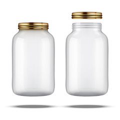 Glass Jars for canning and preserving.