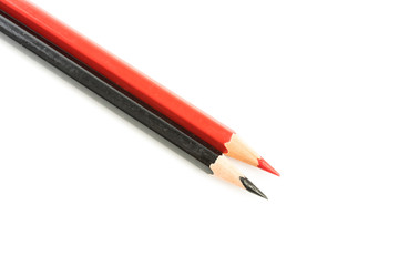 Red and Black Pencil