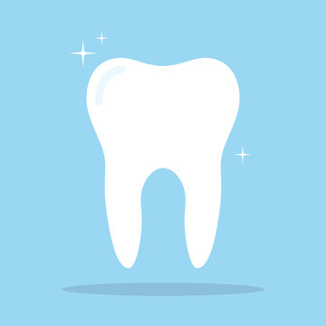 Tooth Caries Icon in Vector