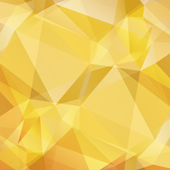 light golden polygonal background