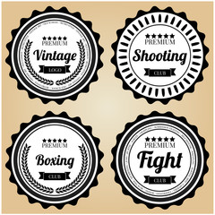 vintage / retro logo design