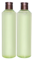 Two bottles of cosmetic lotion
