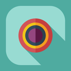 Obraz premium Flat modern design with shadow icons sweet