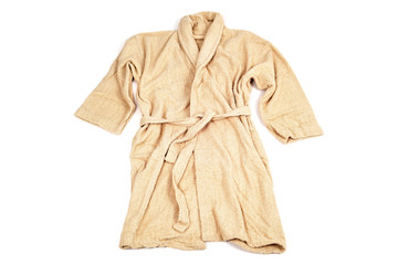 terrycloth bathrobe