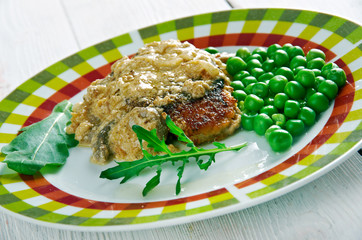 Fried Skinkschnitzel