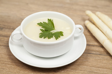 Spargelsuppe