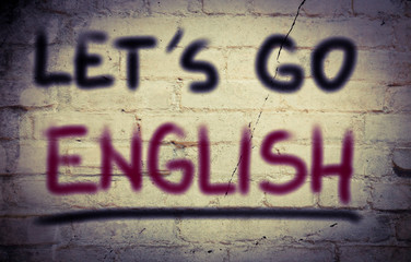 Let's Go English Concept