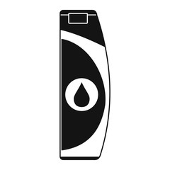Shampoo black simple icon