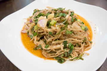 Bamboo shoot spicy salad