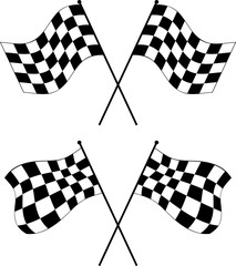 Fototapeta premium Race Flag