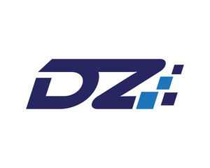 DZ Digital Letter Logo