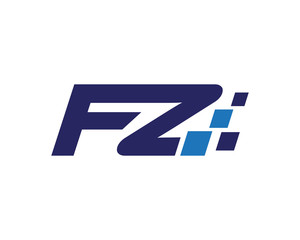 FZ Digital Letter Logo