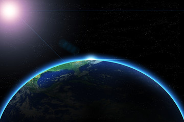 Unser Planet Erde © Yvonne Weis