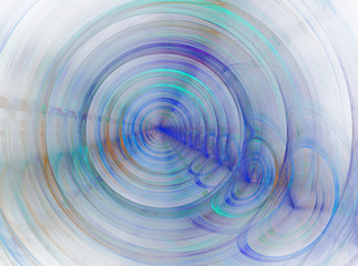 Abstract fractal pattern on white background