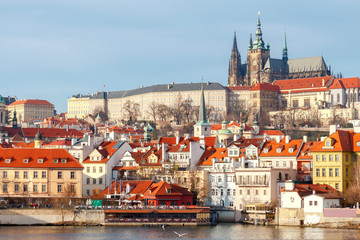 Obraz premium Prague. View of the old city.