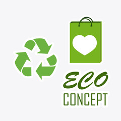 eco concept icons , vector design.
