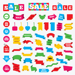 Fototapeta premium Sale speech bubble icon. Black friday symbol