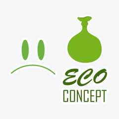 eco concept icons , vector design.