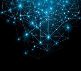 Best Internet Concept of global business.Technological background. Rays  symbols Wi-Fi,  of the Internet, television, mobile and satellite communications