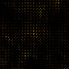 Vector glowing black background with pattern.