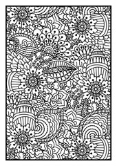 Black and white pattern. 