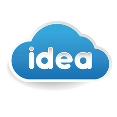 Idea cloud label