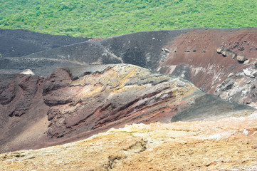 Landscape around the crater of Cerro Negro volcano, Leon, Nicaragua