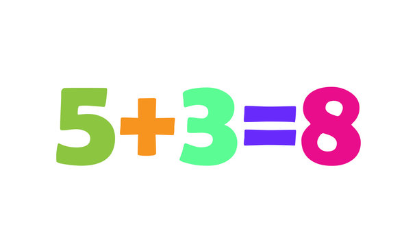 Mathematics 5+3=8