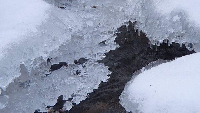 rivi&egrave;re en hiver