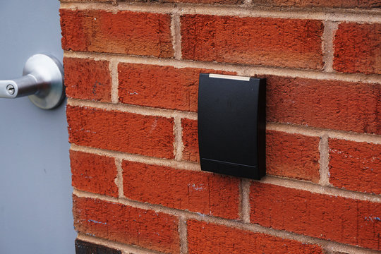 door entrance card reader