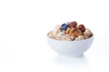 Oatmeal porridge in bowl