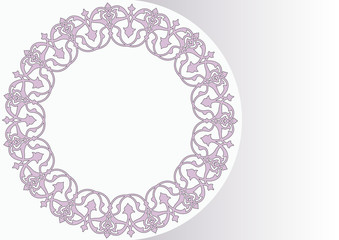 Türk - İslam sanatı (Dairesel motif) 2