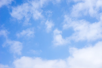 blue sky and cloud