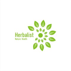 herbalist logo for shop