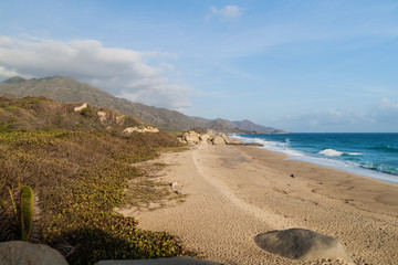 Beach in Tayrona National Park, Colombia