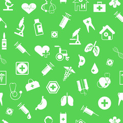 Seamless medical background