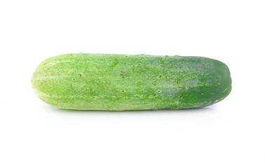 Cucumber isolated on white