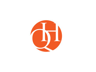Double QH, letter logo