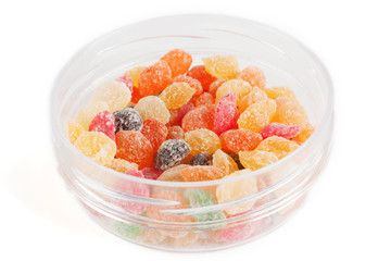 Fruit candy multi-colored all sorts