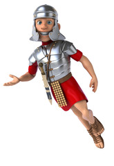 Fototapeta premium Roman legionary soldier