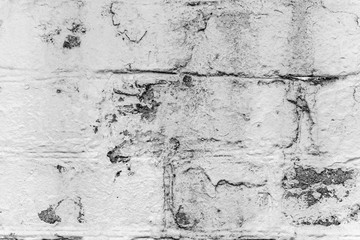 Obraz premium Brick texture with scratches and cracks