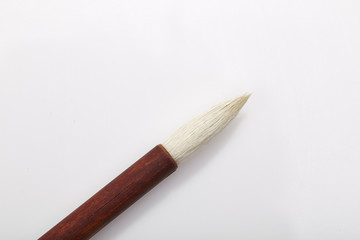 Writing brush isolated on white background