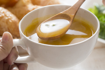 パンプキンスープ