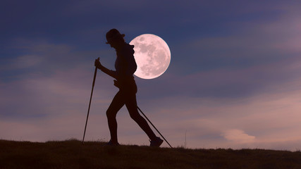 Walk to full moon © michelangeloop
