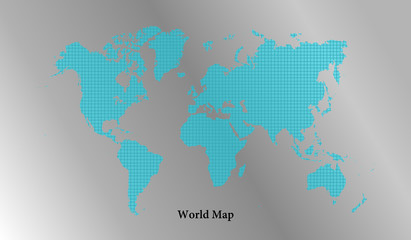 World Map infographic template vector illustration eps10