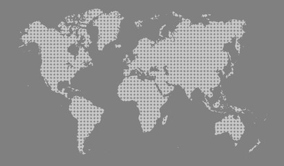 Obraz na płótnie Canvas World Map infographic template vector illustration eps10